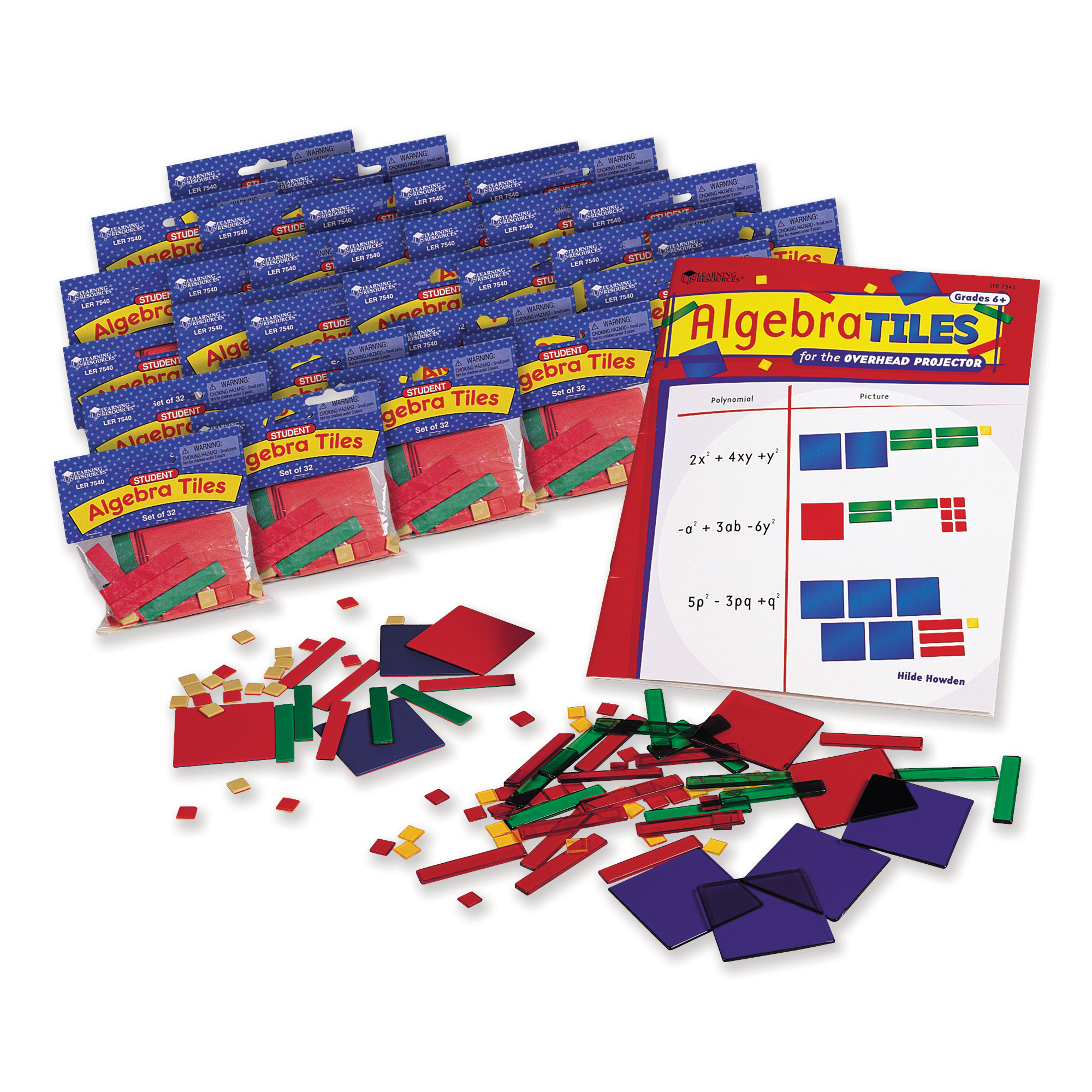 Learning Resources Algebra Tiles&#153; Classroom Set