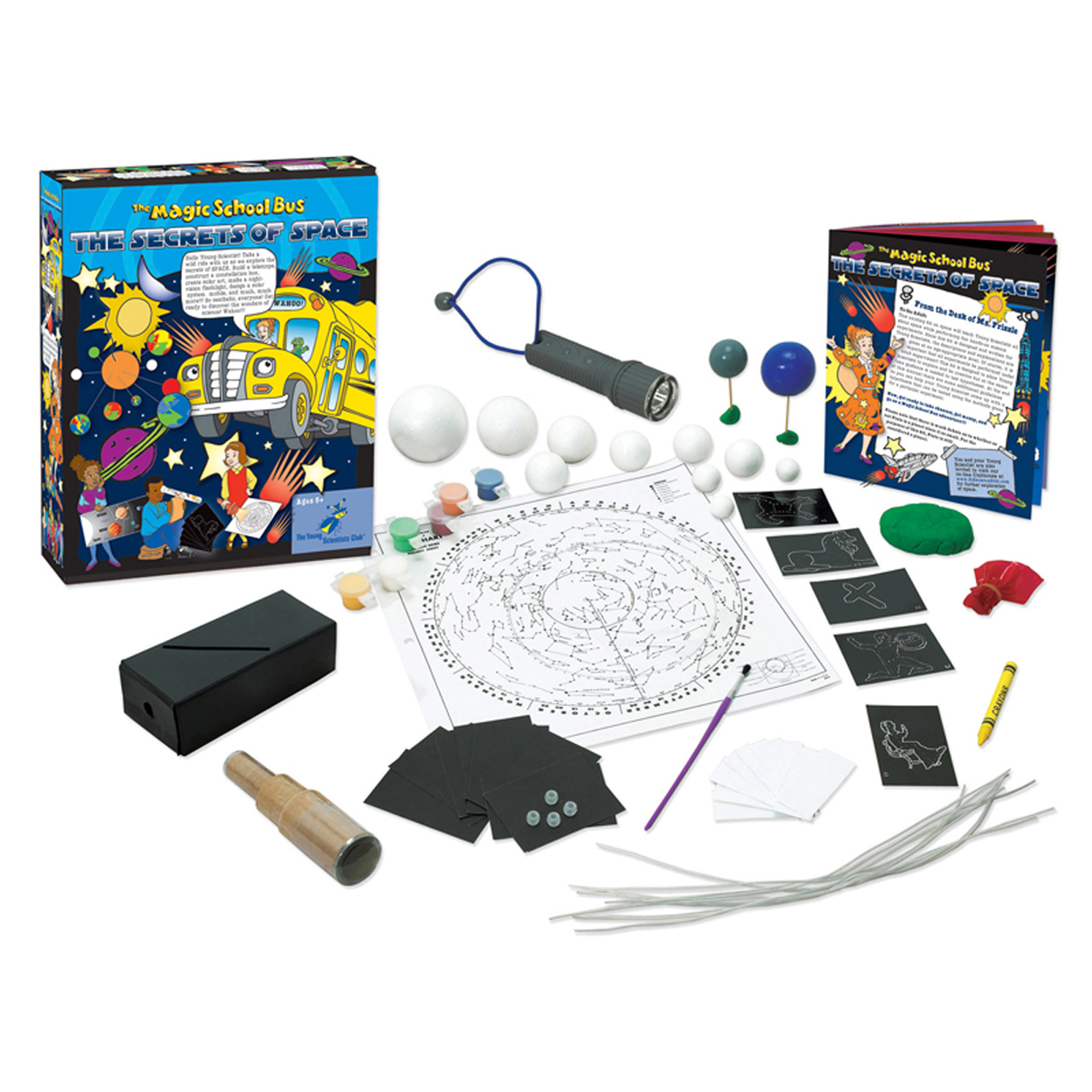 The Young Scientists Club The Magic School Bus The Secrets Of Space Kit The Young Scientists Club The Magic School Bus The Secrets Of Space Kit