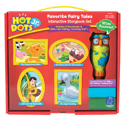 Educational Insights Hot Dots Jr. Favorite Fairy Tales Storybooks, 4 Books & Interactive Pen, Homeschool, Early Learning
