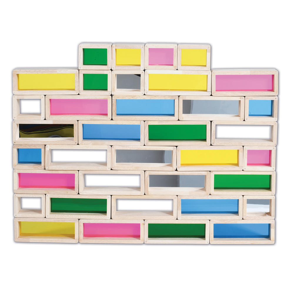 Learning Advantage Rainbow Bricks, Set of 36