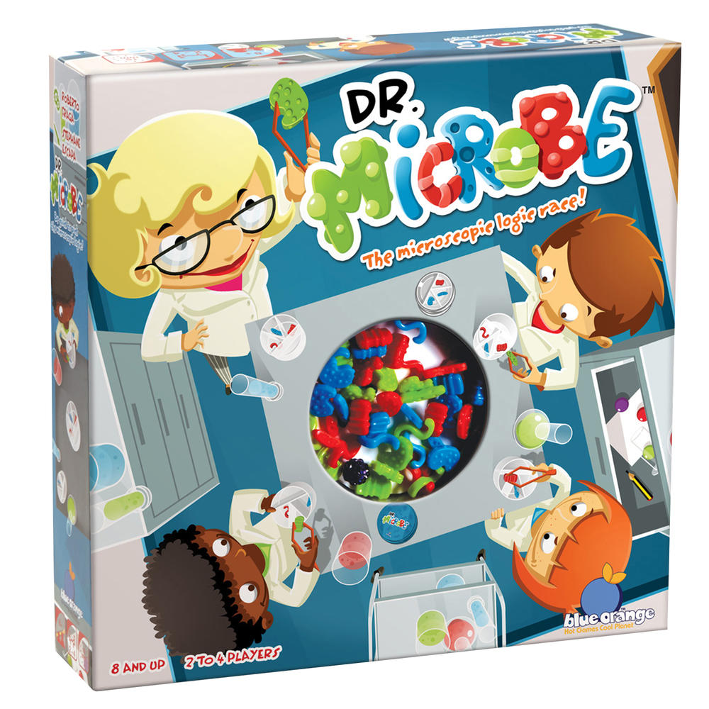 Blue Orange Games Dr. Microbe™ - Science Speed Logic Board Game