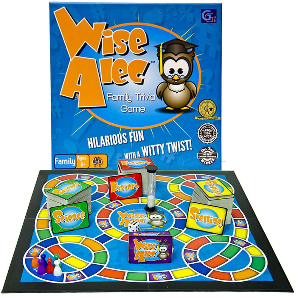 Getta 1 Games Wise Alec™ Family Trivia Game