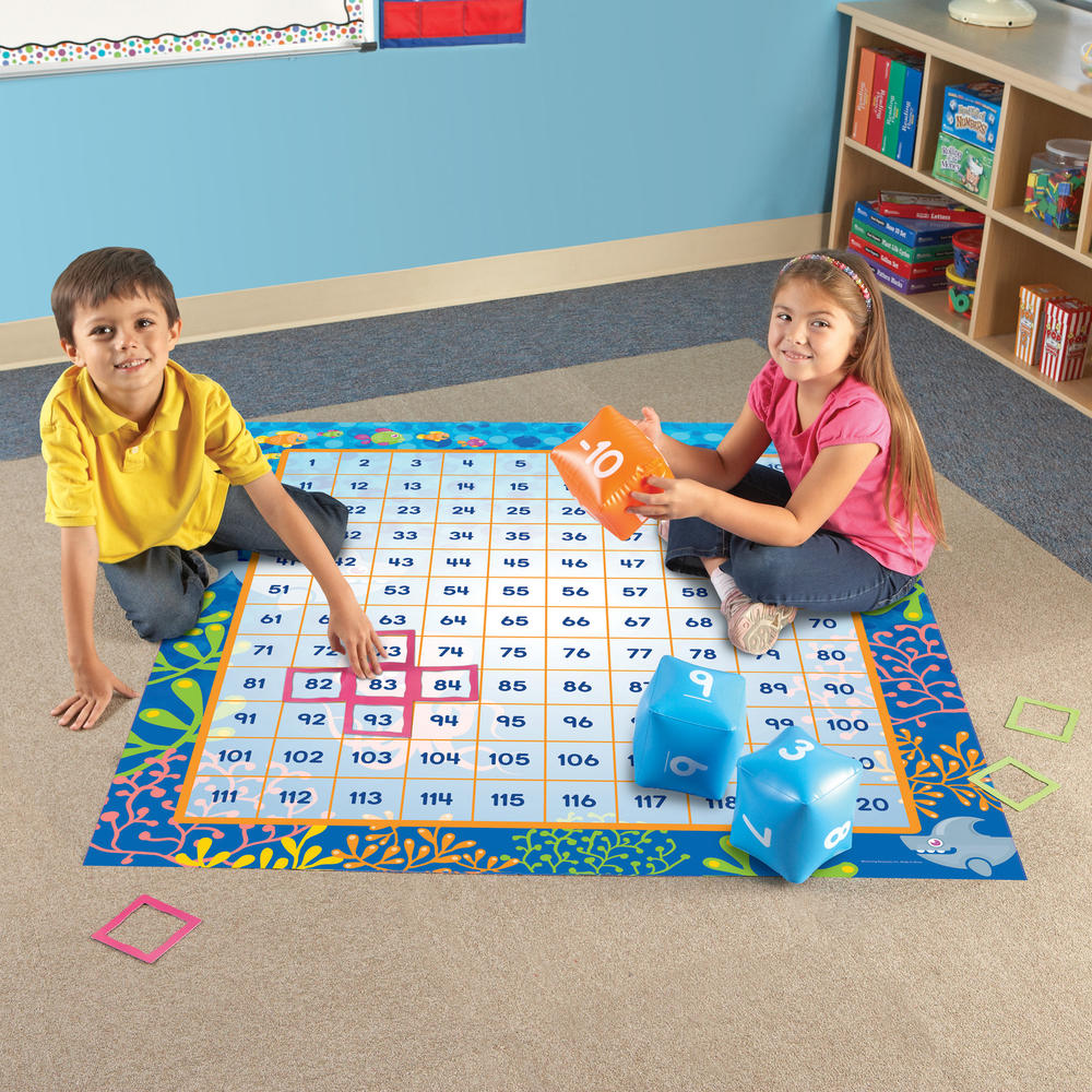Learning Resources Make a Splash™ 120 Mat Floor Game