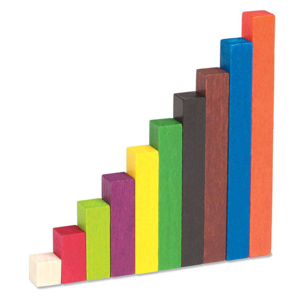 Learning Resources Cuisenaire® Rods Introductory Set: Wooden Rods