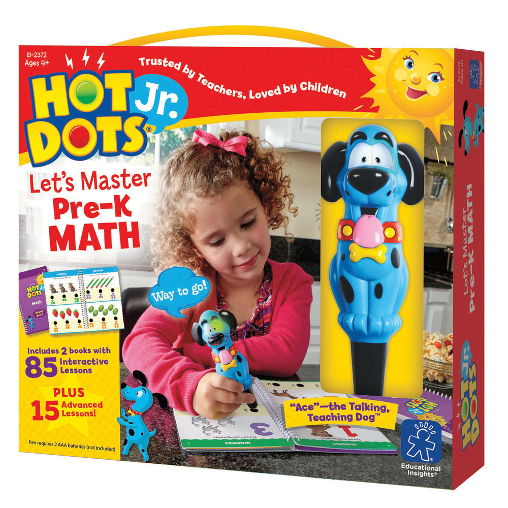 Eductional Insights Hot Dots® Jr. Let's Master Pre-K Math