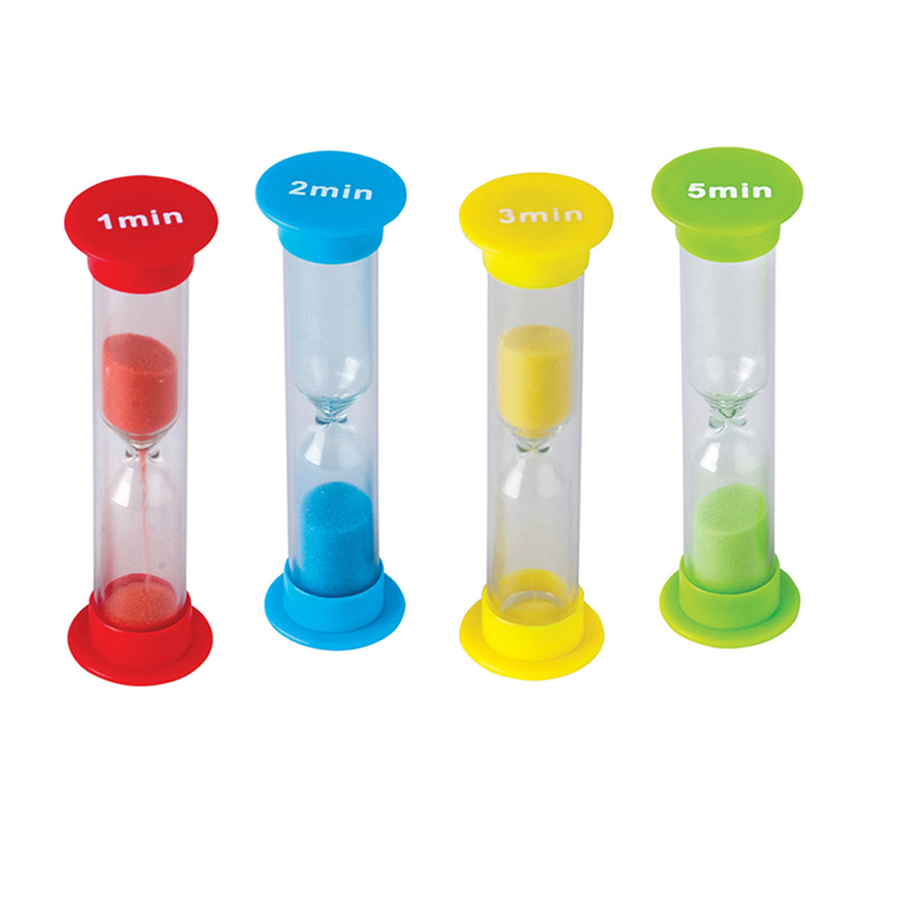 Teacher Created Resources Small Sand Timers Combo, 5 Per Set, 5 Sets
