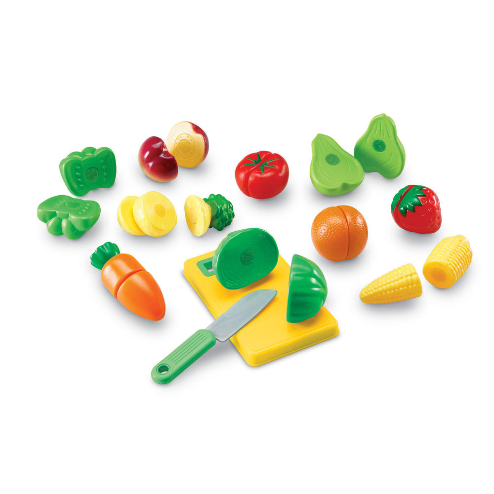 Learning Resources Pretend & Play® Sliceable Fruits & Veggies