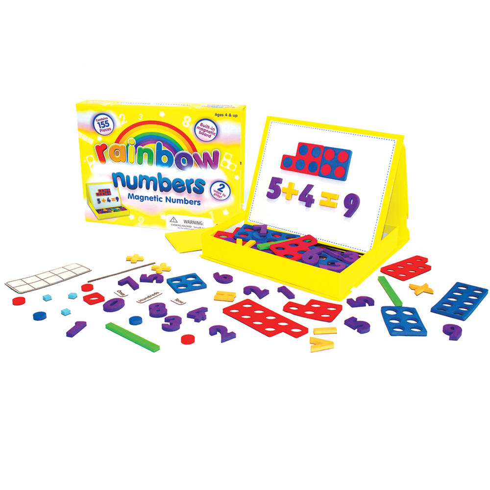 Junior Learning Rainbow Numbers Magnetic Numbers