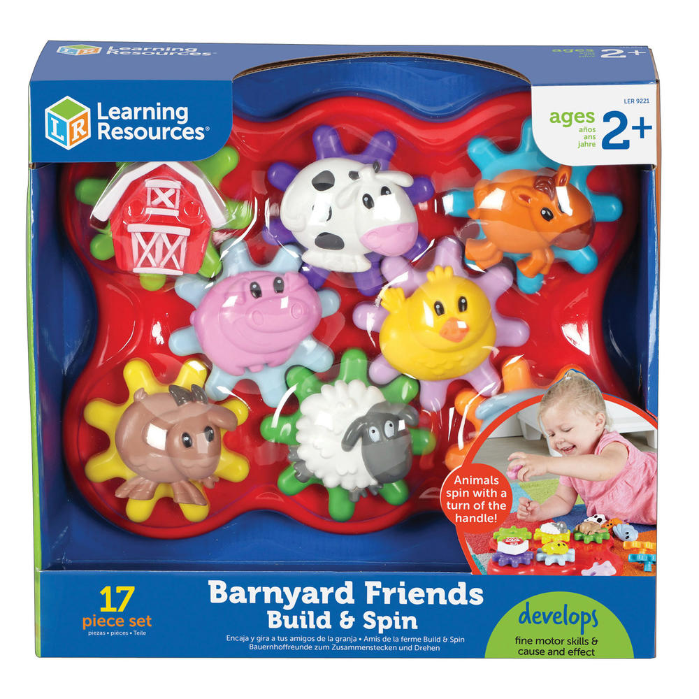 Learning Resources Build & Spin: Farm Friends