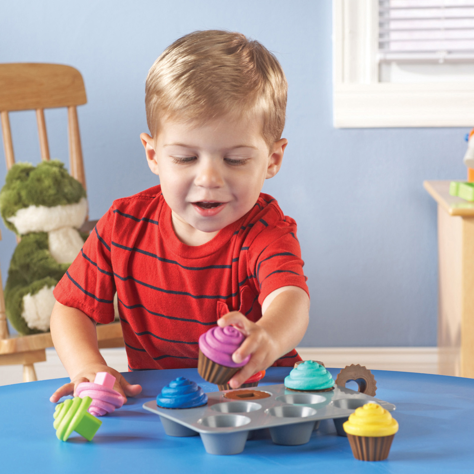 Learning Resources Smart Snacks Sorteren Vormen Cupcakes My First Shape Game