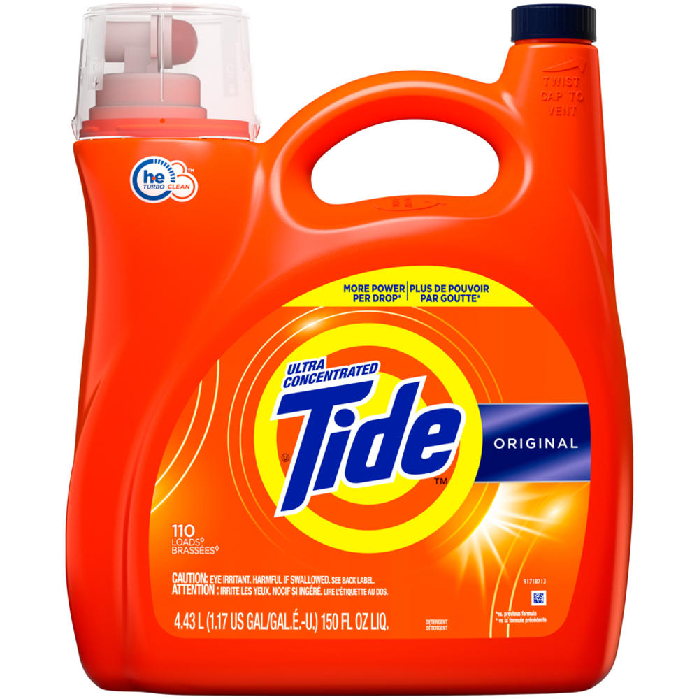 Tide Original High Efficiency Laundry Detergent, 4.43L/150 Fl. Oz.