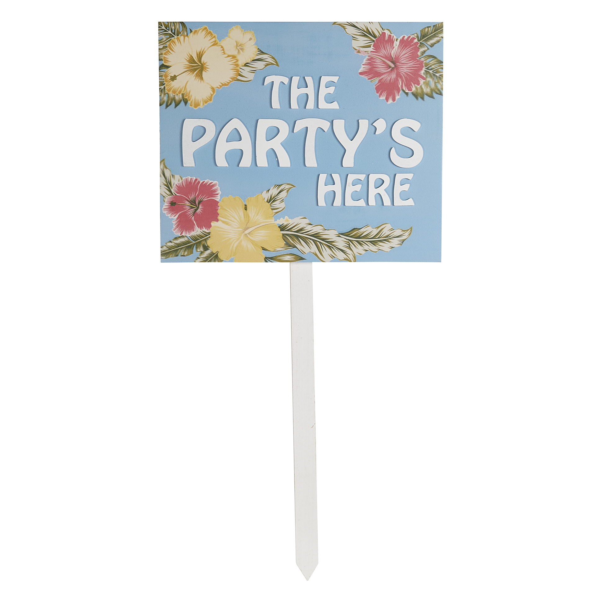 Essential Garden The Party's Here Wood Stake