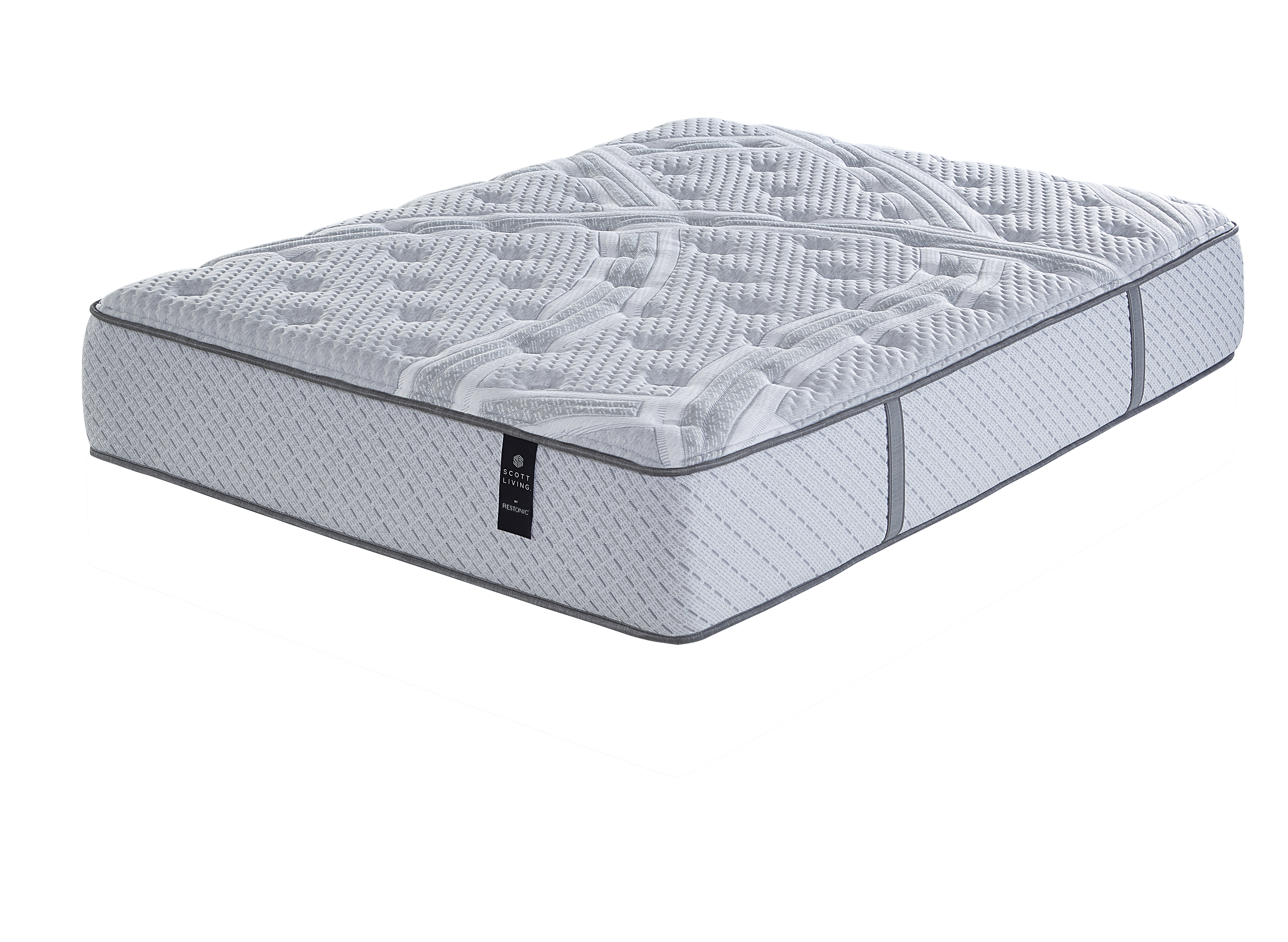 Scott Living By Restonic Stirling 2 0 Cushion Firm Hybrid Queen