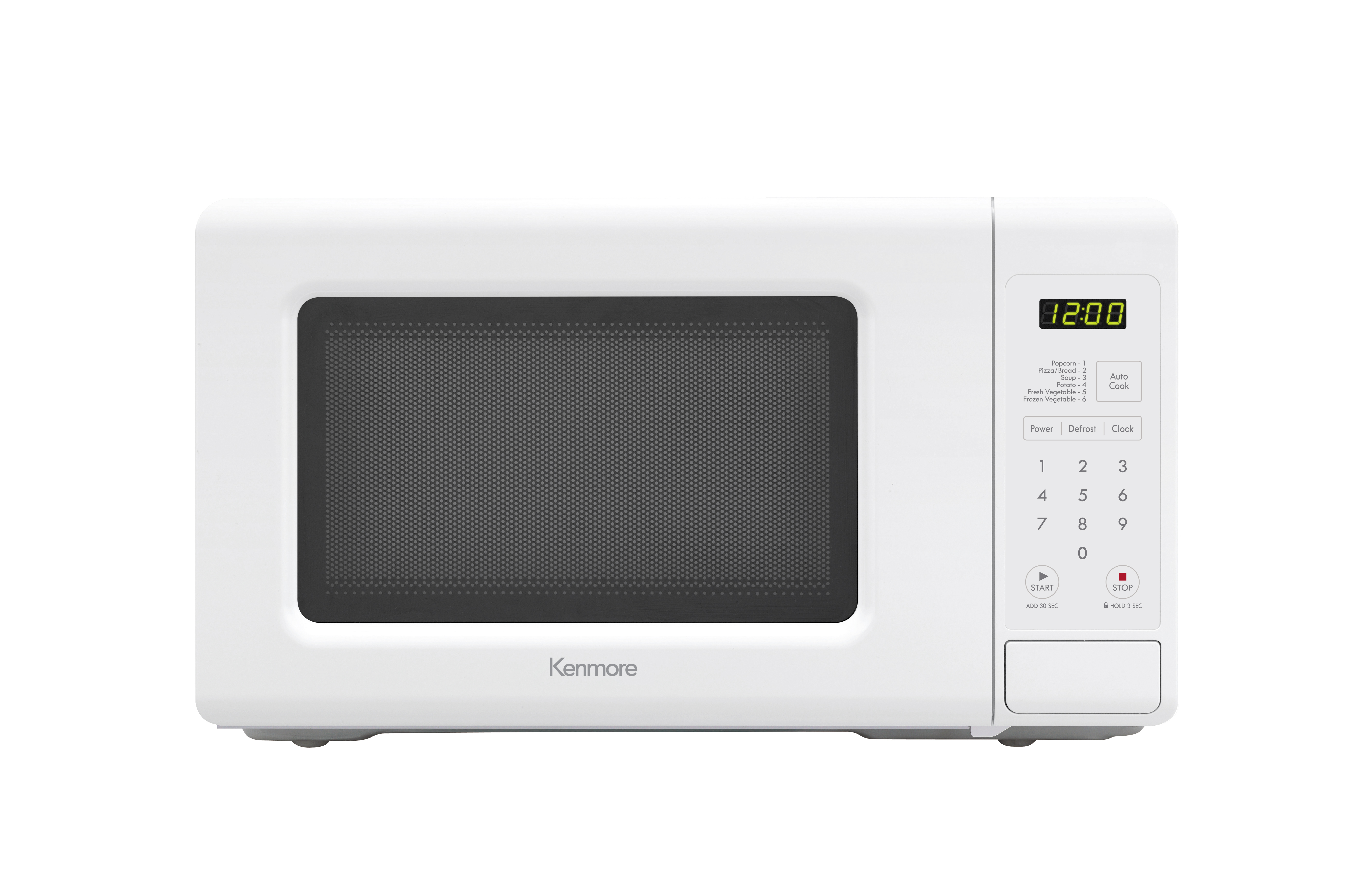 Kenmore 70712 0.7 cu. ft. Countertop Microwave Oven - White