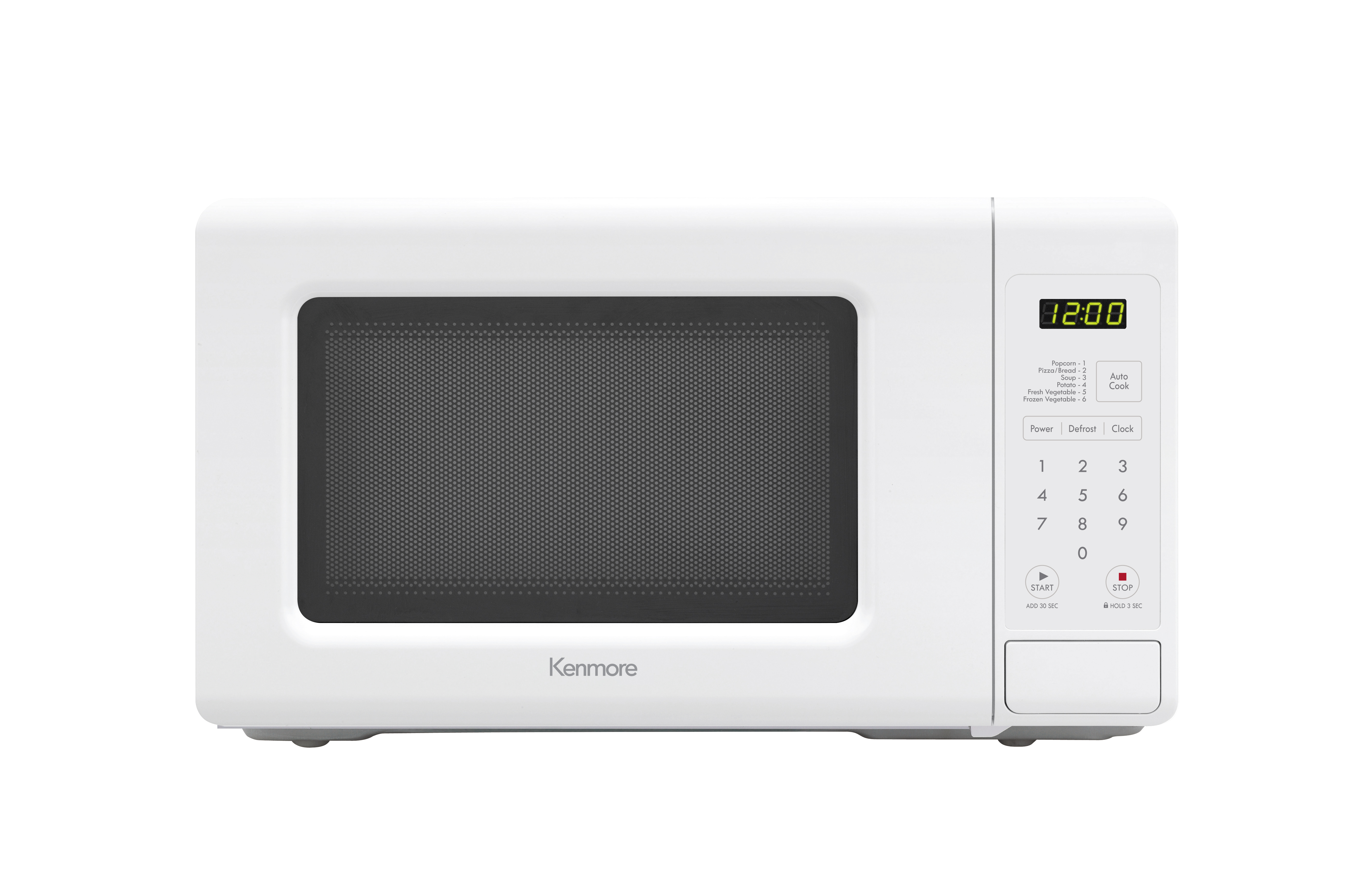 Kenmore 70712 0 7 Cu Ft Countertop Microwave Oven White