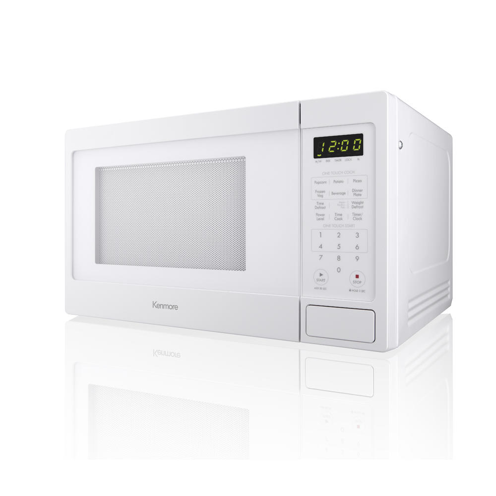 Kenmore 70912 0.9 cu. ft. Countertop Microwave Oven White