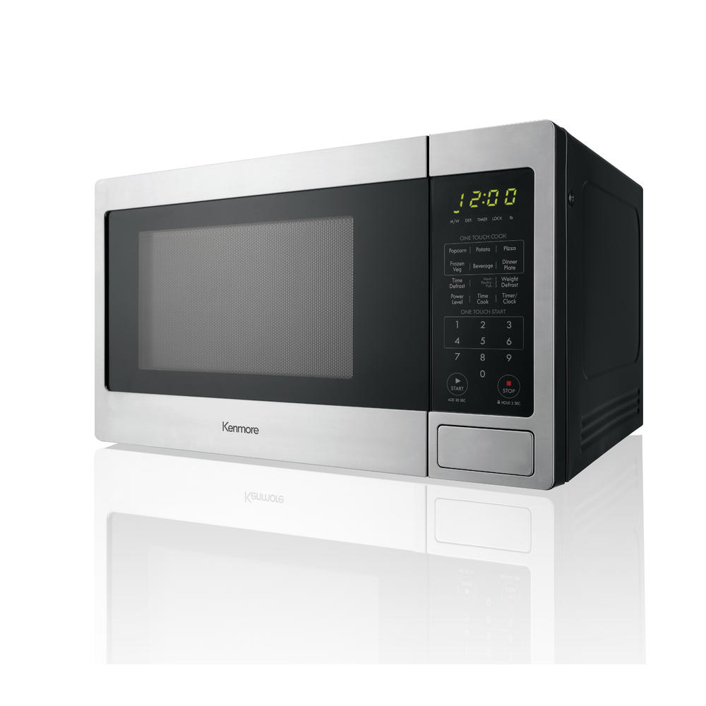Kenmore 70913  0.9 cu. ft. Countertop Microwave Oven - Stainless Steel