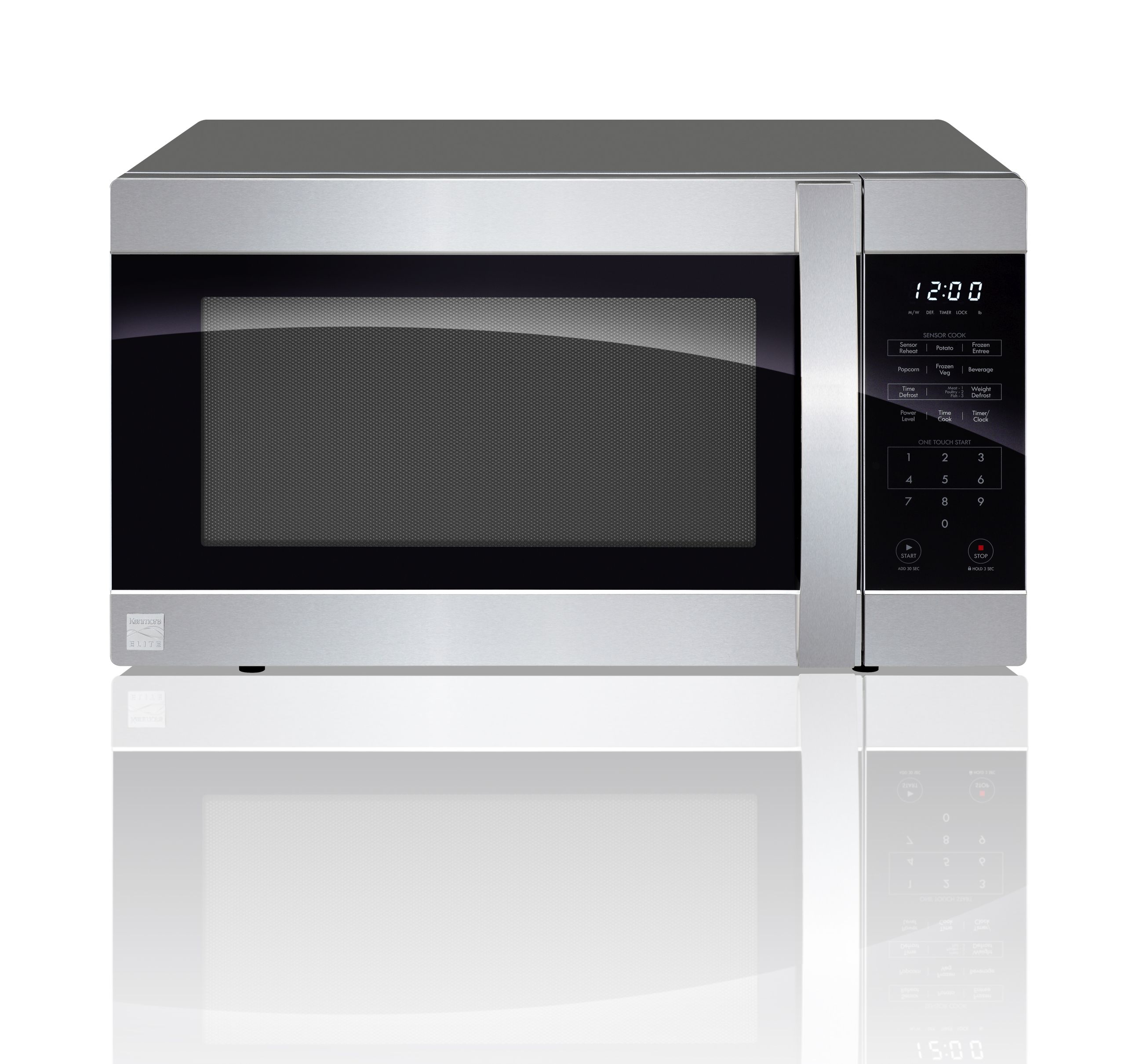 Kenmore Elite 72213 2 2 Cu Ft Countertop Microwave Oven