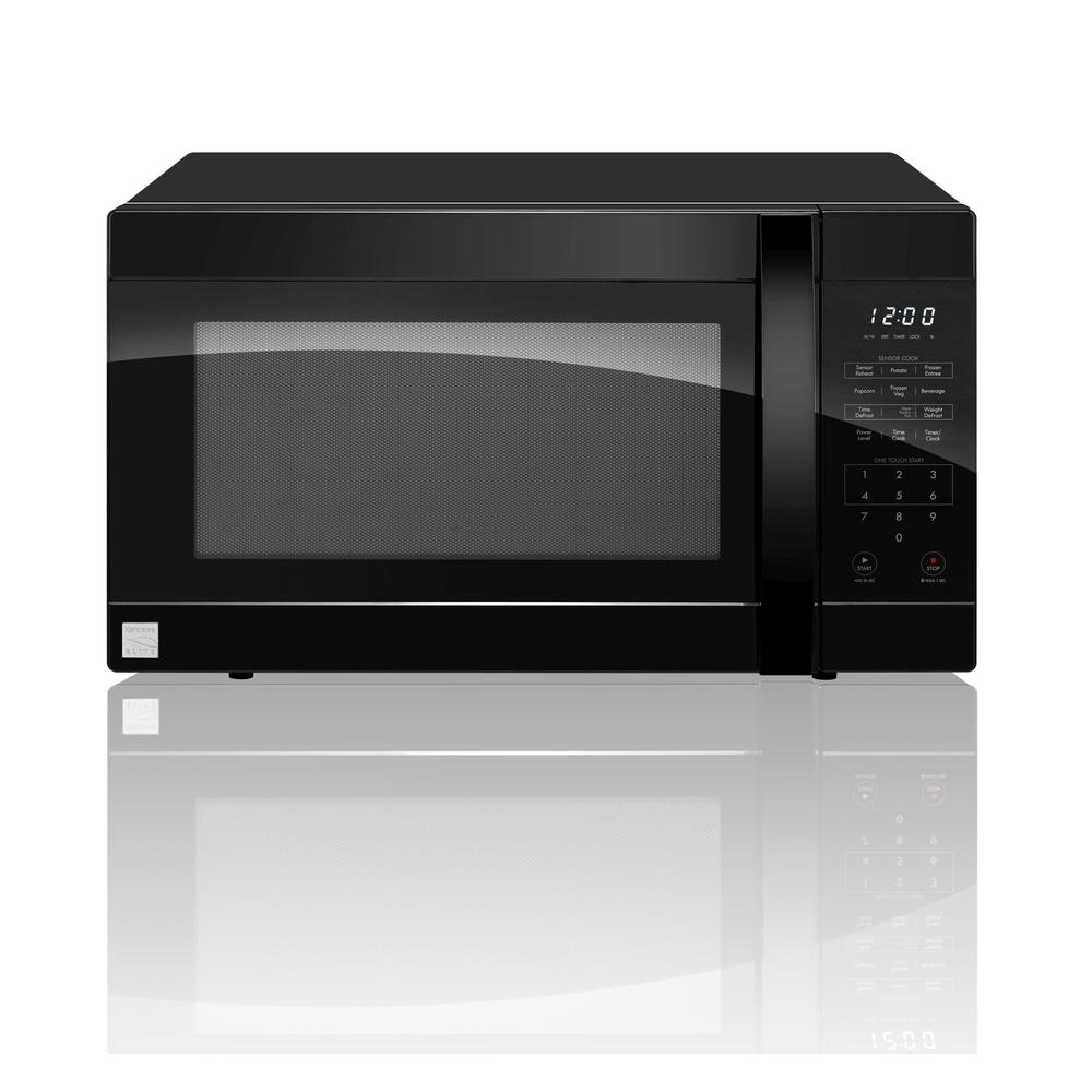Kenmore Elite 72219 2.2 cu. ft. Countertop Microwave Oven Black