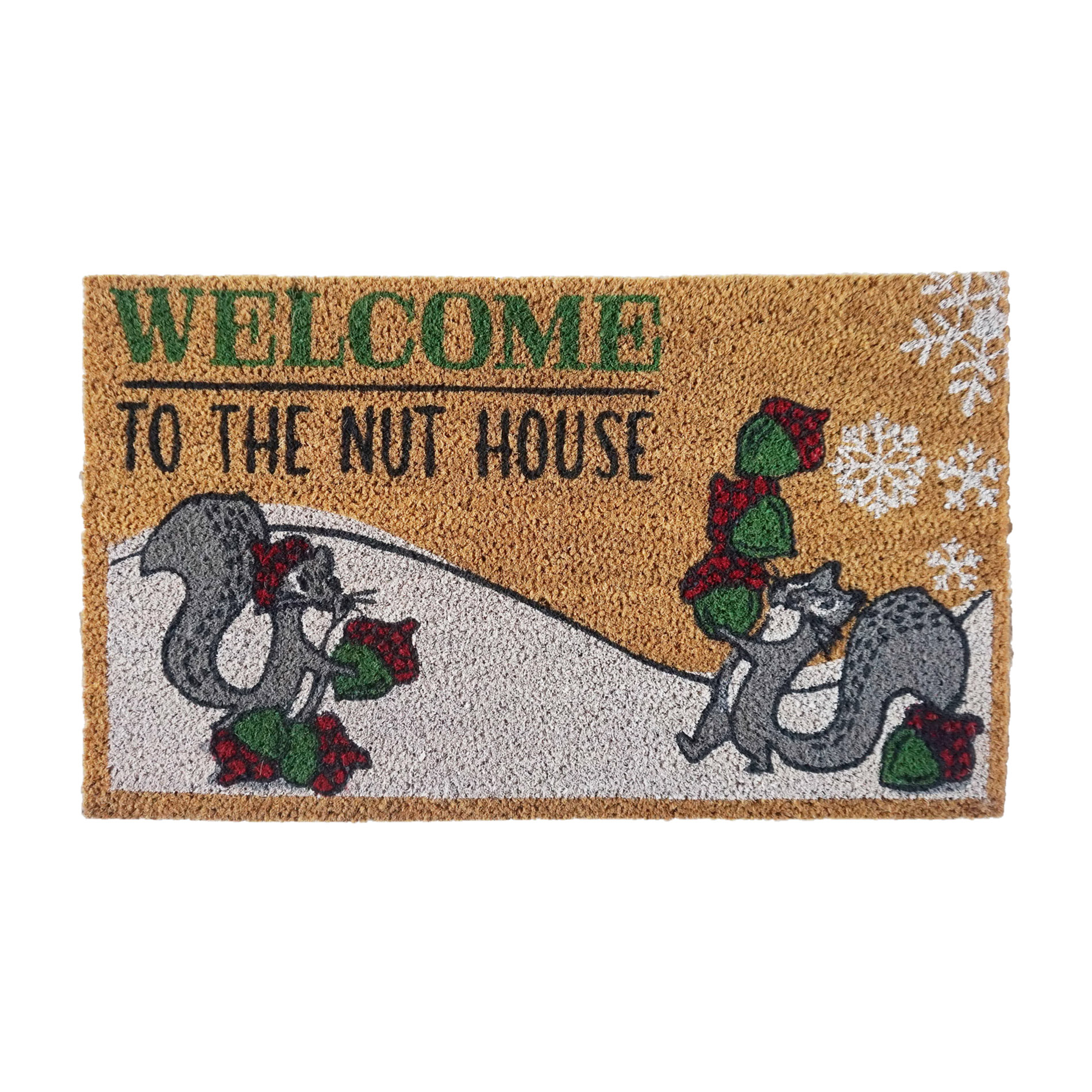 Trim A Home&reg Squirrels Coir Doormat
