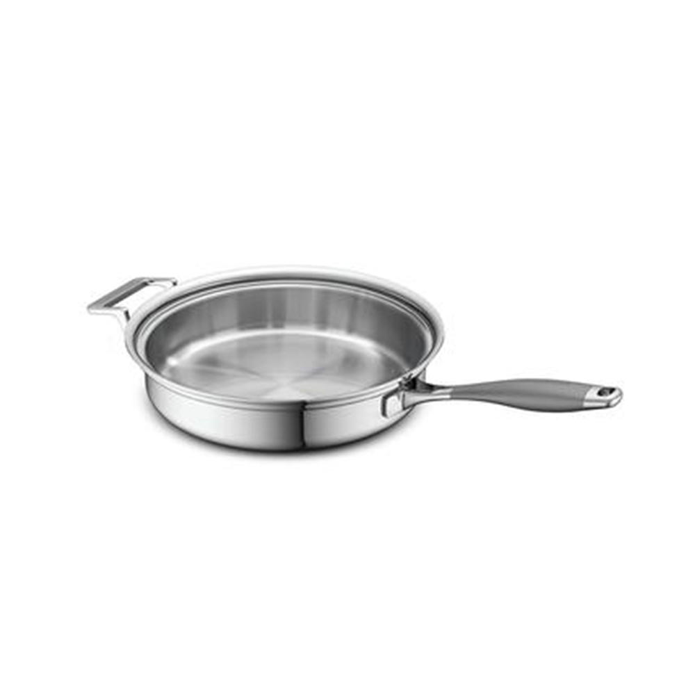 CookCraft Tri-Ply Stainless Steel 10-Piece Cookware Set