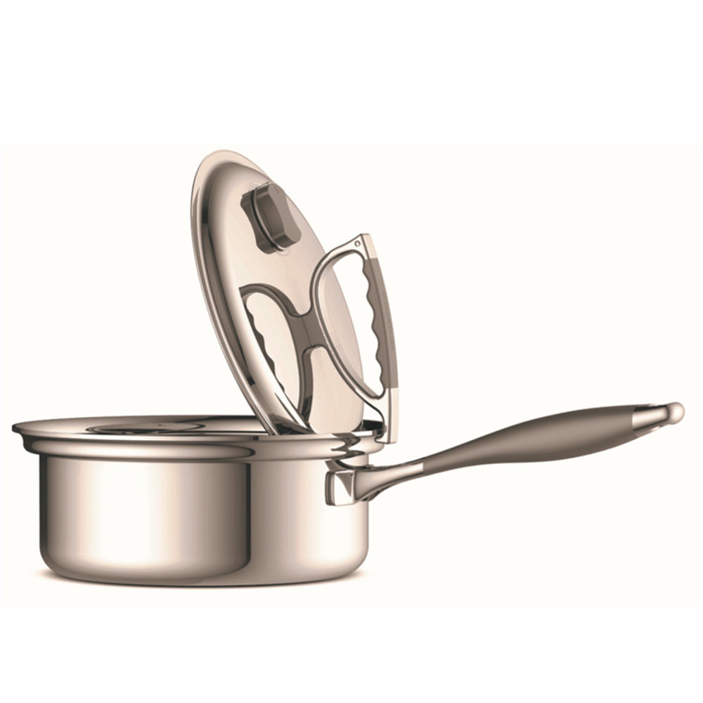CookCraft Tri-Ply Stainless Steel 10-Piece Cookware Set