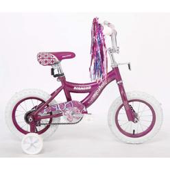Micargi KIDCO-G-PP 12 in. Girls BMX Bicycle, Purple - 18 x 7 x 36 in.