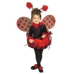 Rubie's Costume Co Rubie s Costume Co Inc Rubies Costumes 197412 Deluxe Lady Bug Toddler-Child Costume Size: 2-4T