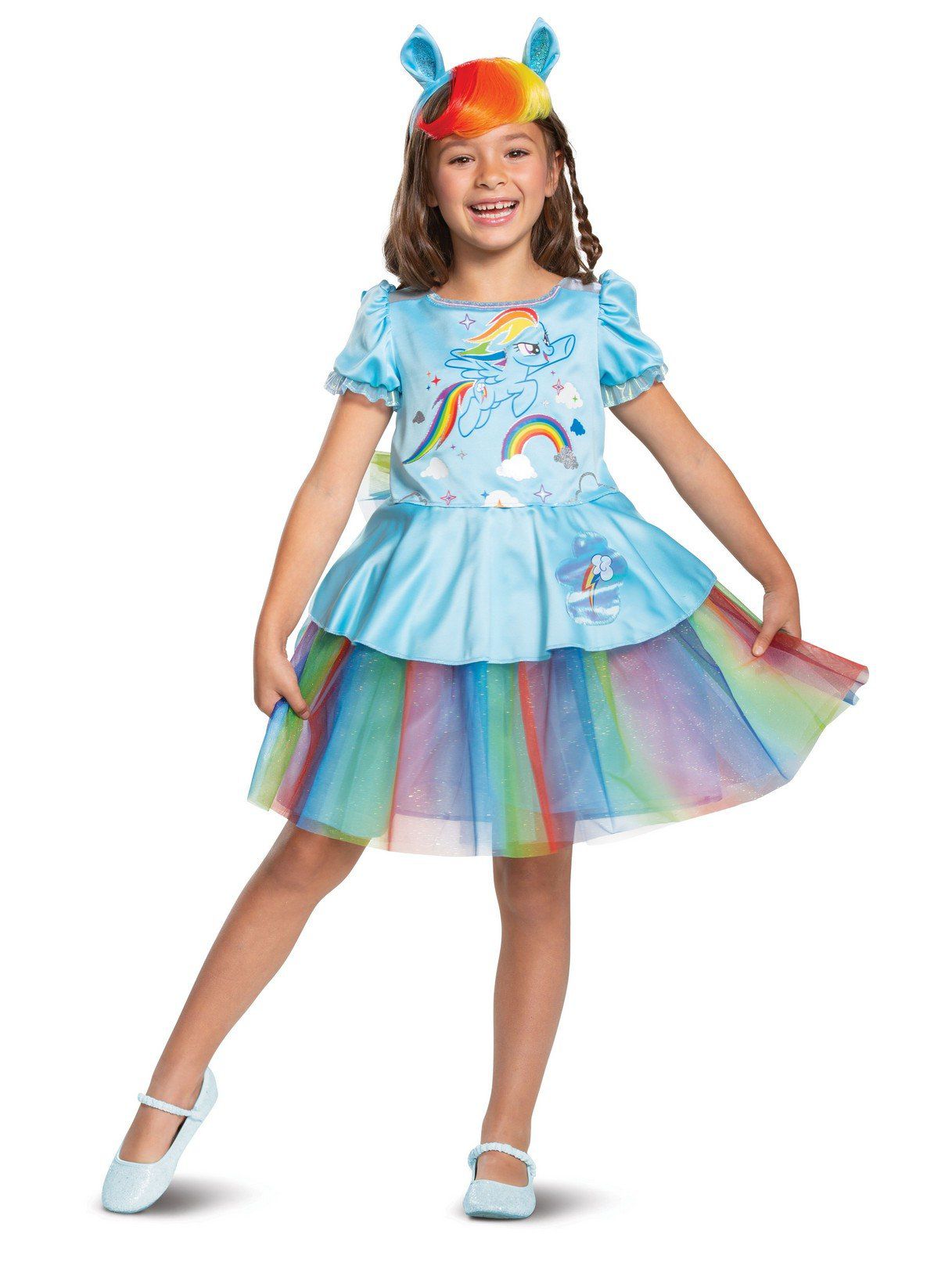 My Little Pony's Rainbow Dash Tutu Deluxe Toddler Costume - Large