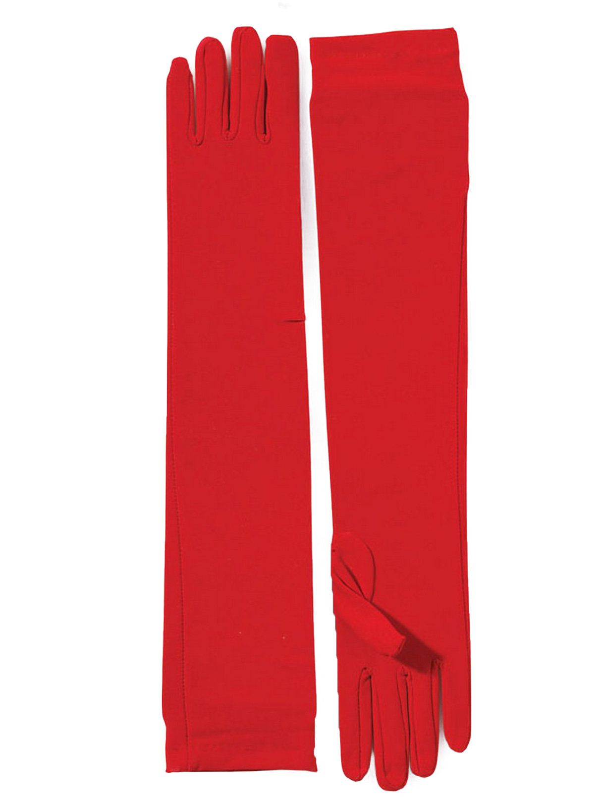 Forum Gloves - Long Nylon Red