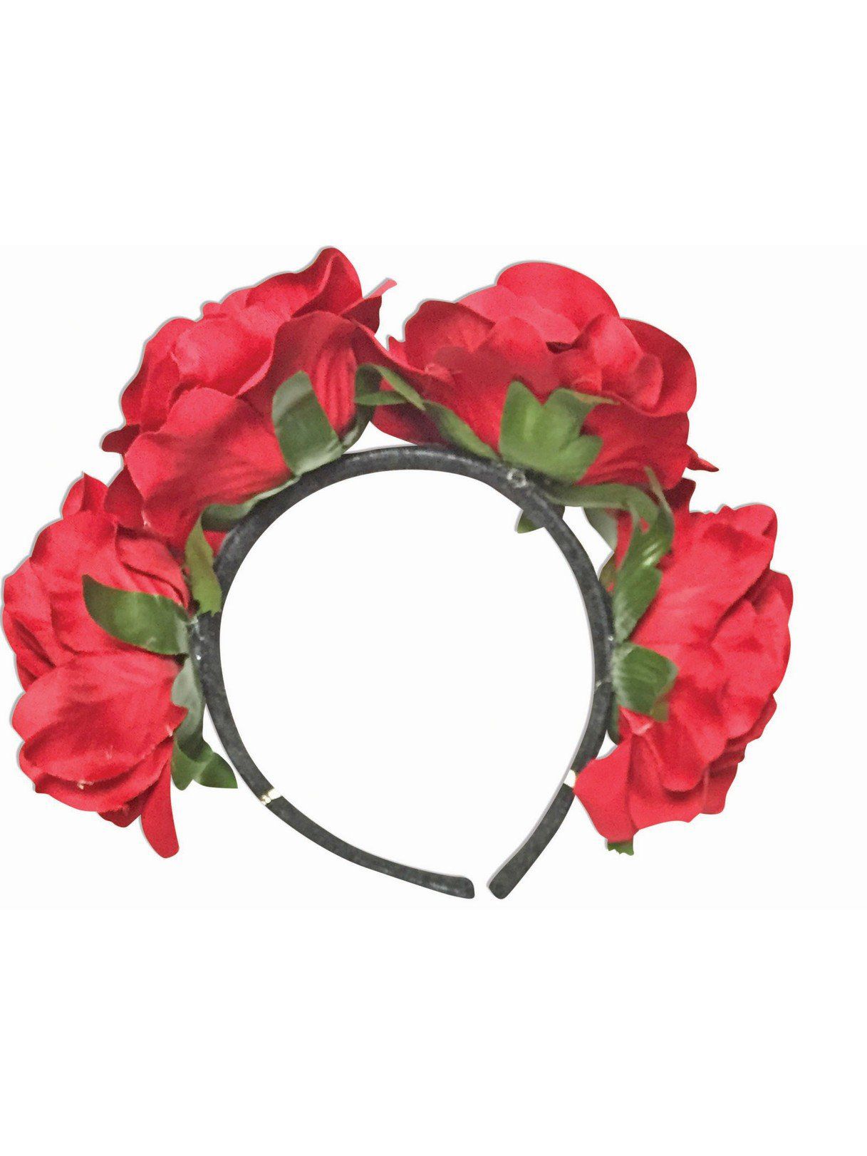 Forum Red Floral Headband