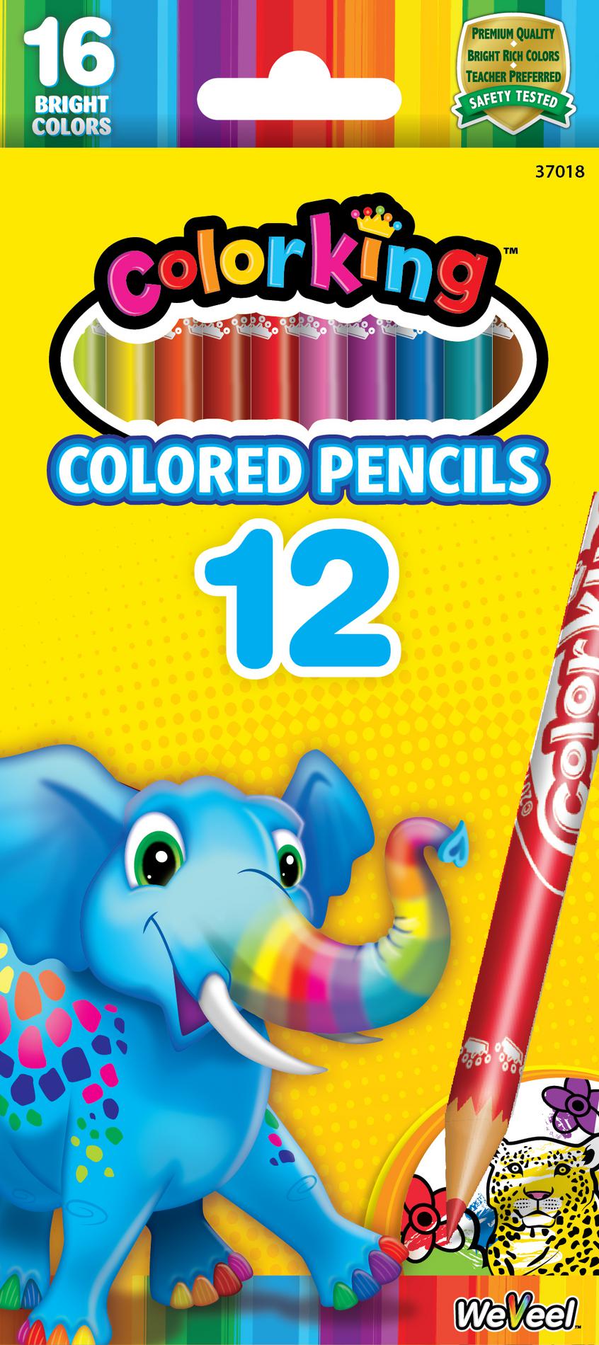 22-7212 12 pc. Colored Pencils
