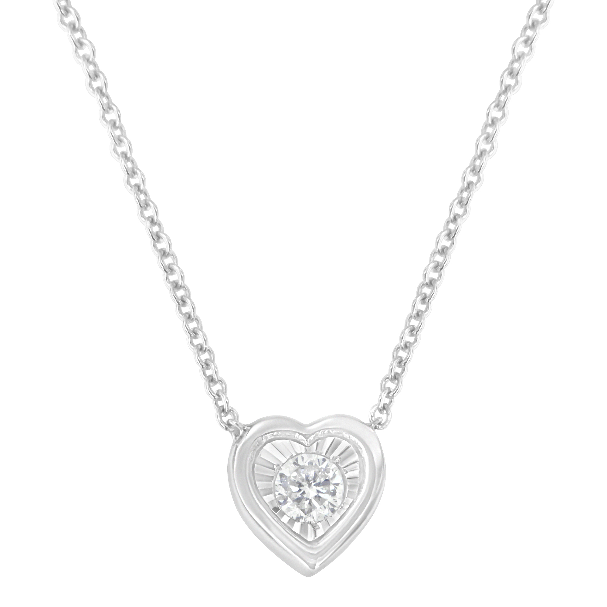 Sears 10k Heart Necklaces