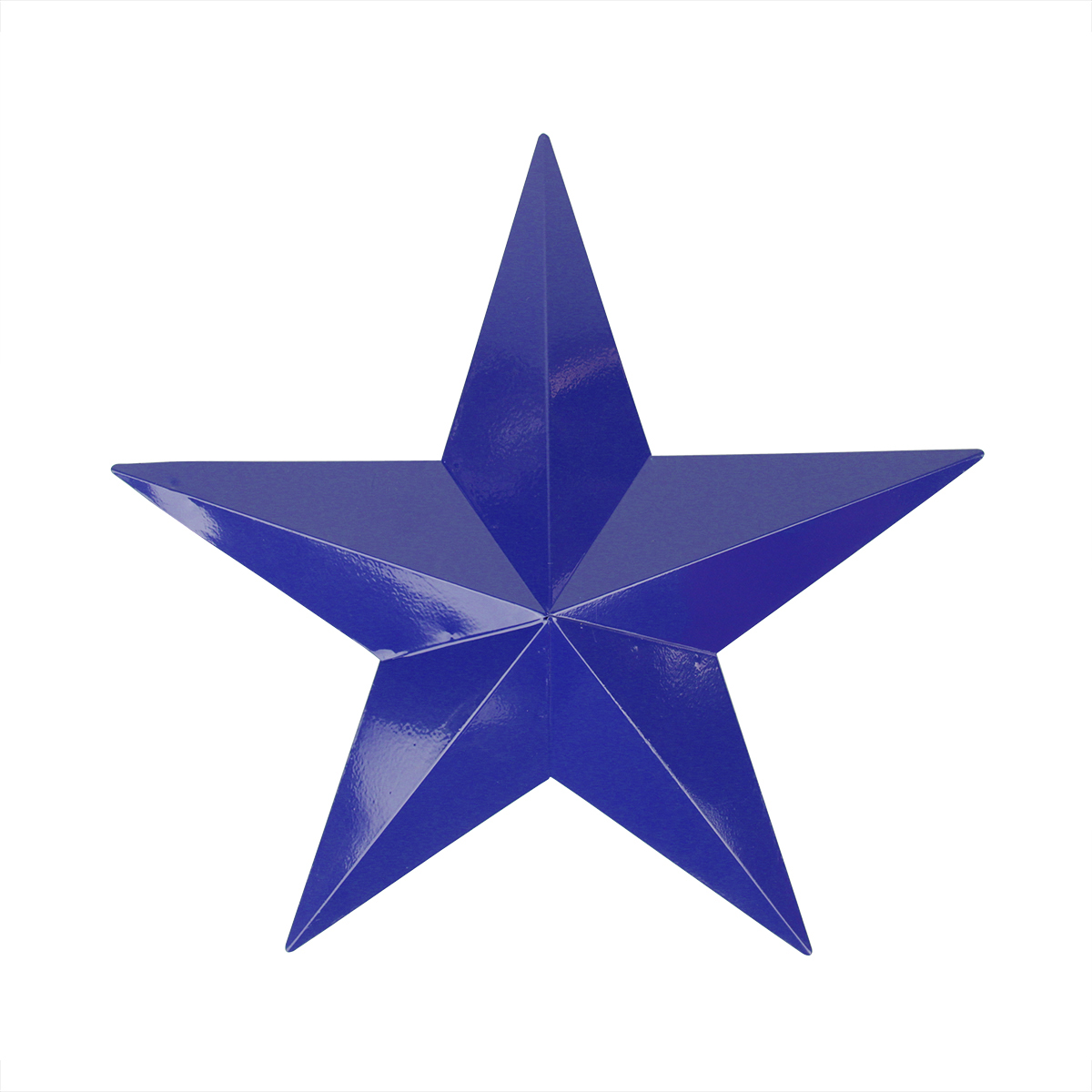DAK 36" Navy Blue Country Rustic Star Outdoor Patio Wall Decoration