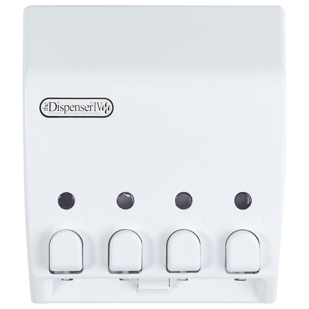 Better Living CLASSIC Soap and Shower Dispenser 4 Chamber White