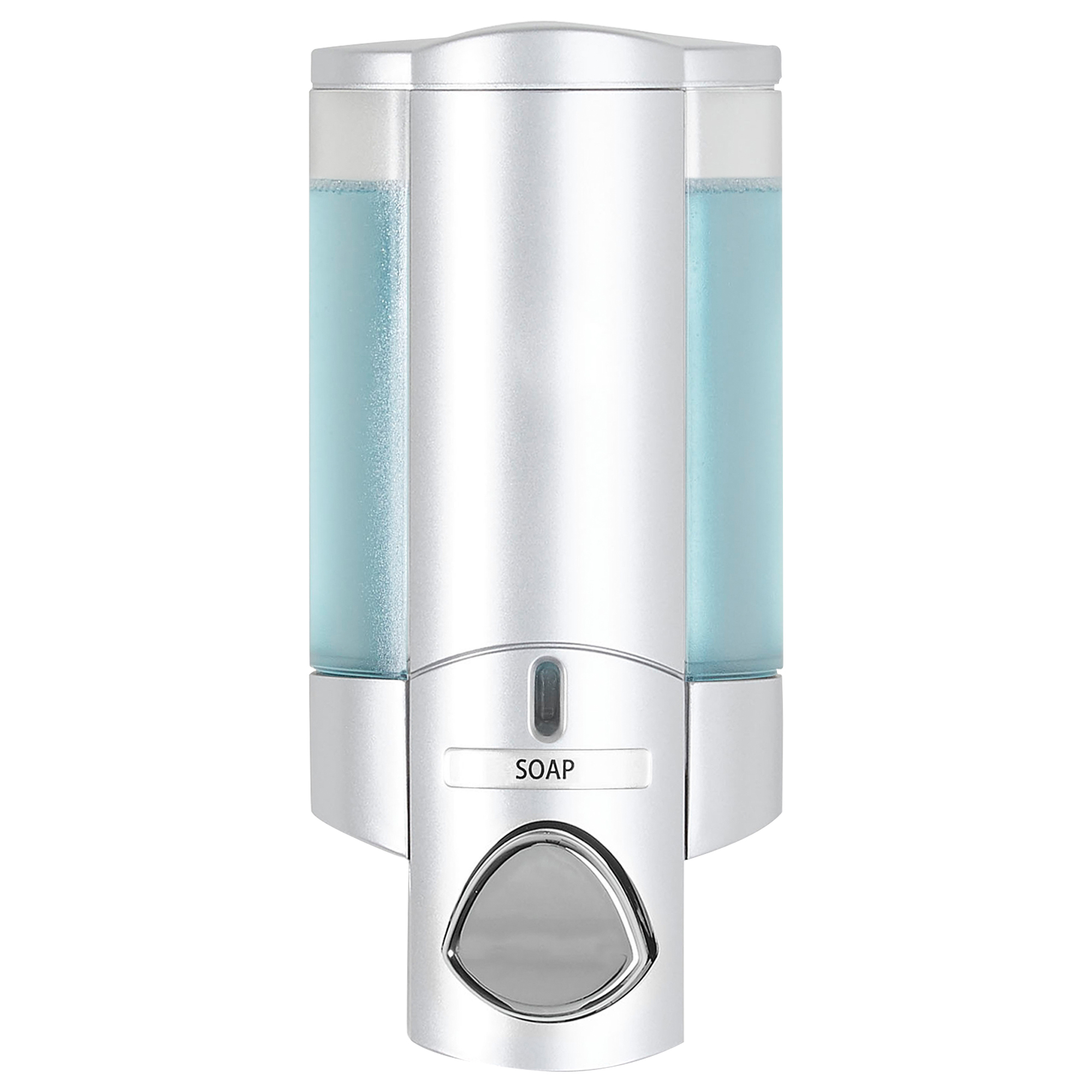 Better Living AVIVA Soap and Shower Dispenser 1 Chamber Satin Silver Better Living AVIVA Soap and Shower Dispenser 1 Chamber Satin Silver