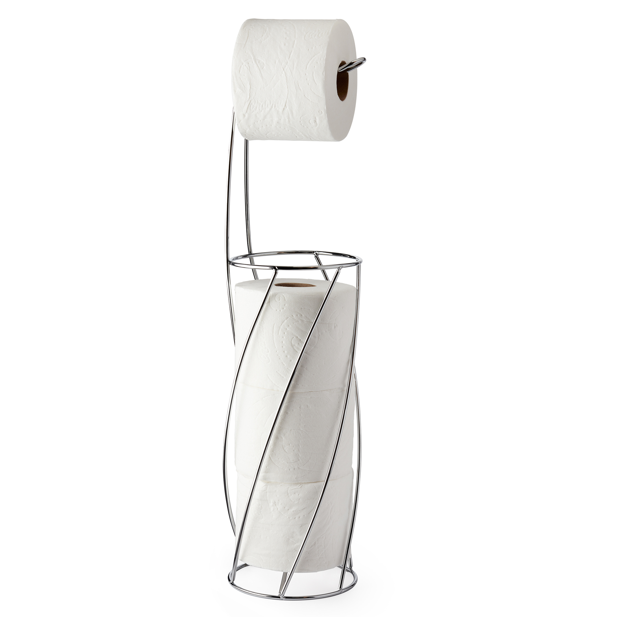 Better Living TWIST Toilet Caddy Chrome, Silver Better Living TWIST Toilet Caddy Chrome, Silver