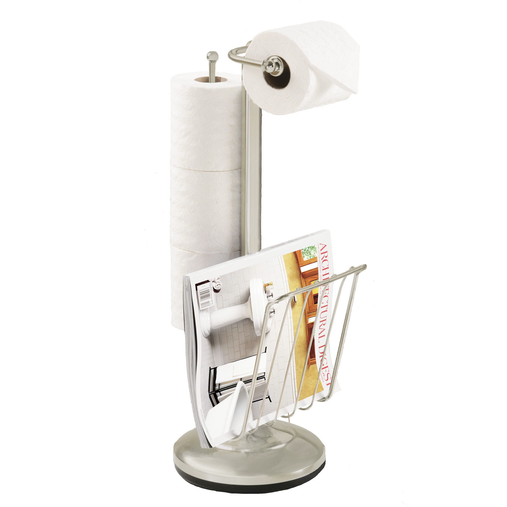Better Living TOILET CADDY Satin Nickel, Silver Better Living TOILET CADDY Satin Nickel, Silver