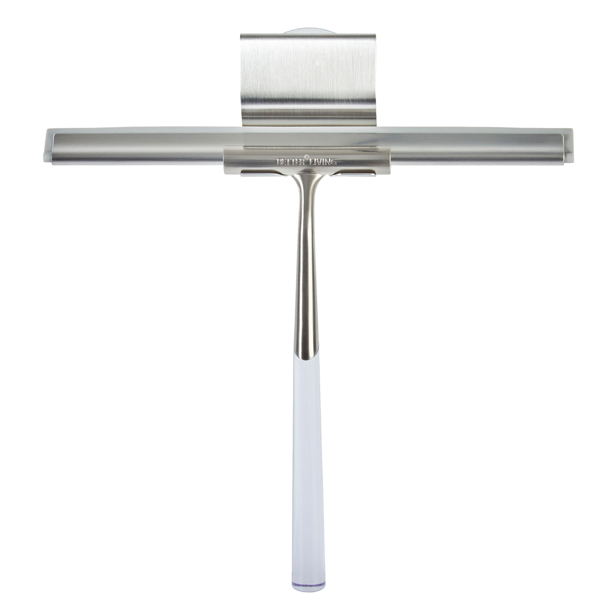 Better Living LINEA Luxury Squeegee Brushed Nickel / Stainless Steel, Silver Better Living LINEA Luxury Squeegee Brushed Nickel / Stainless Steel, Silver