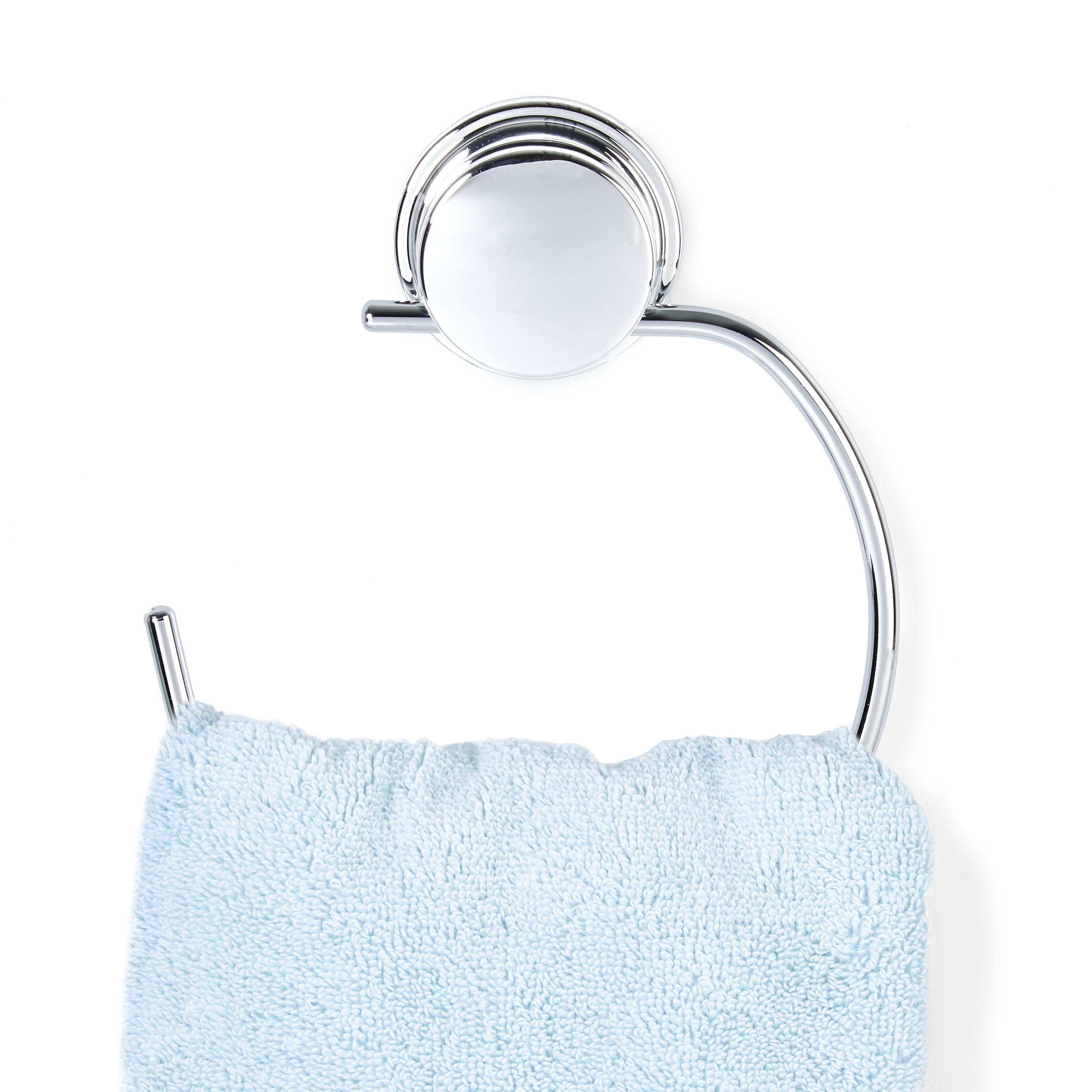 Better Living STICK N LOCK PLUS KROMA Toilet Roll or Towel Holder, Silver Better Living STICK N LOCK PLUS KROMA Toilet Roll or Towel Holder, Silver