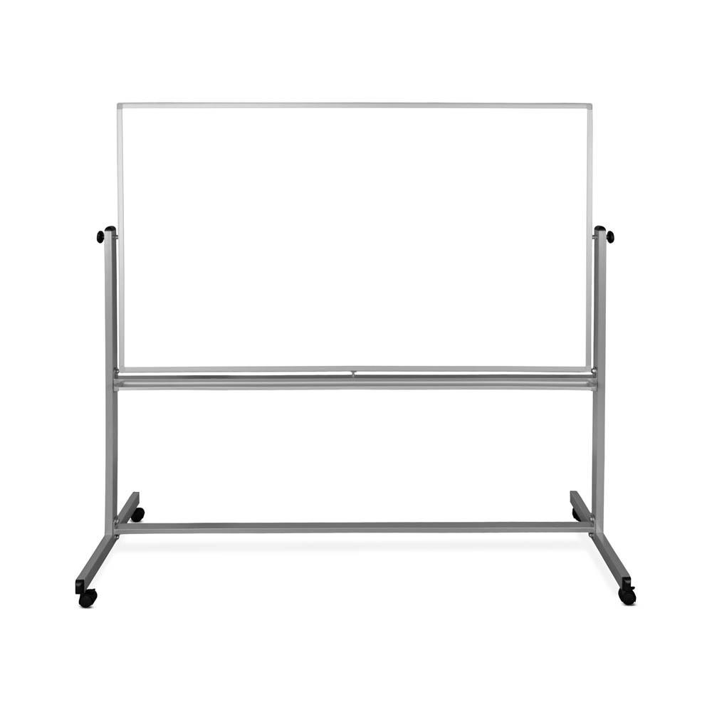 Offex OFX-435770-LX Mobile Reversible Music Whiteboard/Dry-erase Whiteboard - 72"W x 48"H