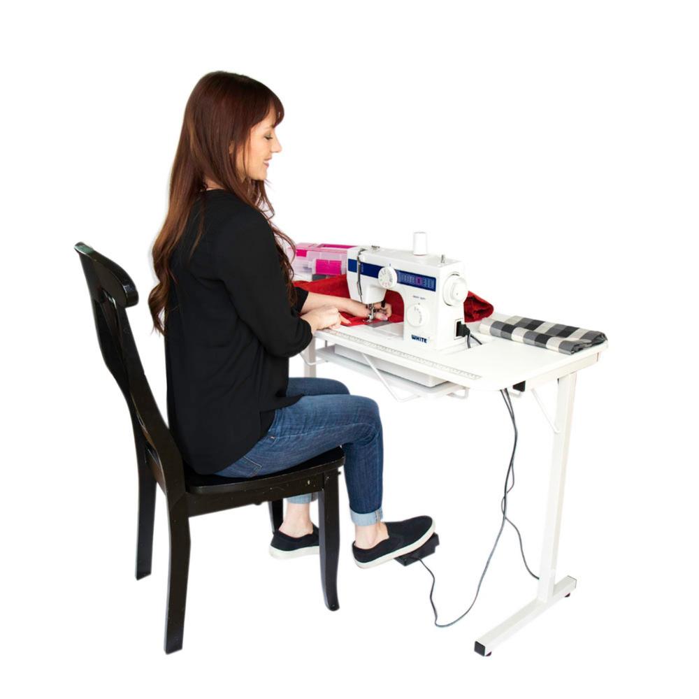 Sewingrite SewStation 101, Sewing Table by - White