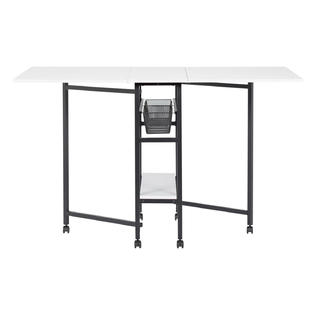 Sewingrite Mobile Quilting Fabric Cutting Craft Table With Drawer