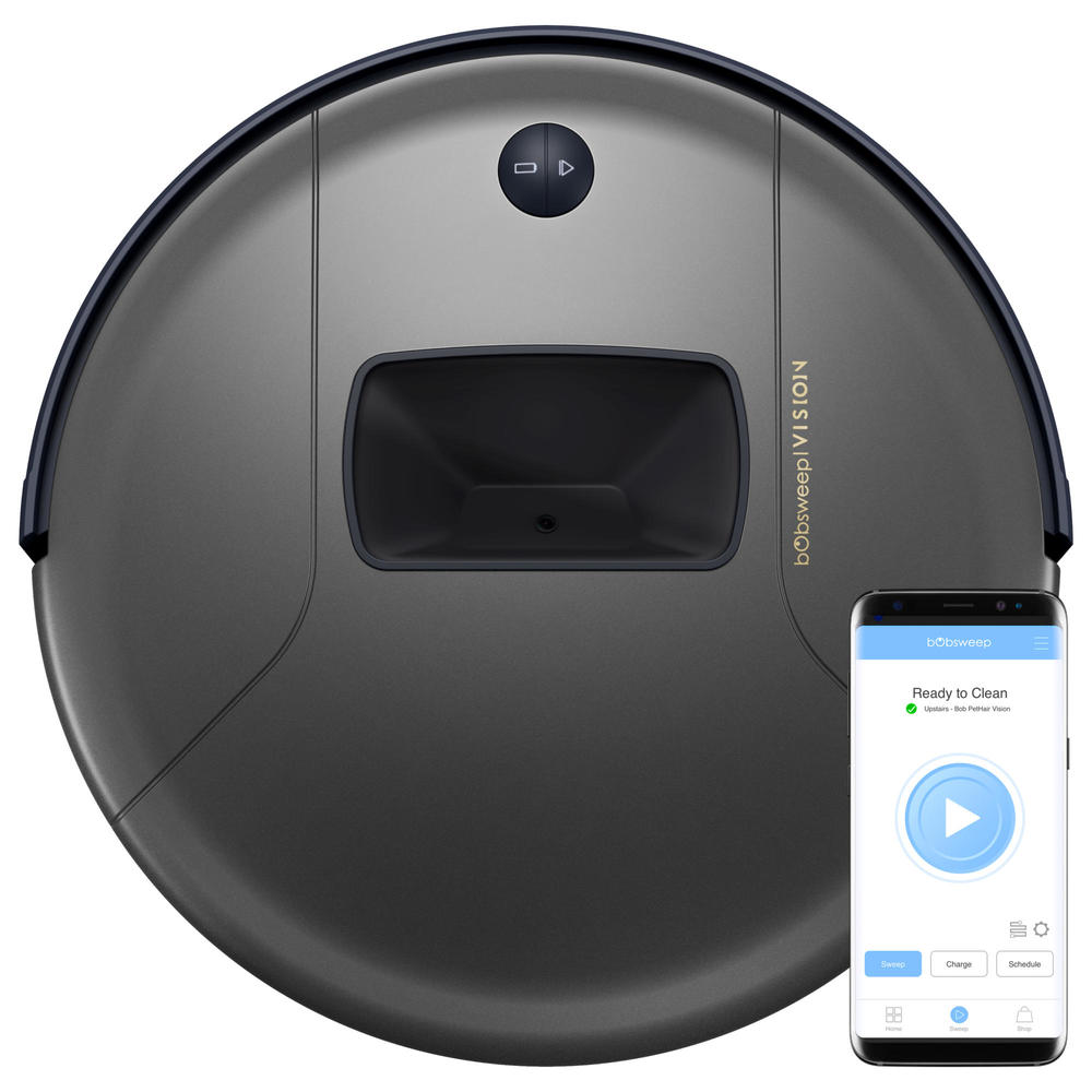 bObsweep PetHair Vision Wi-Fi Connected Robotic Vacuum