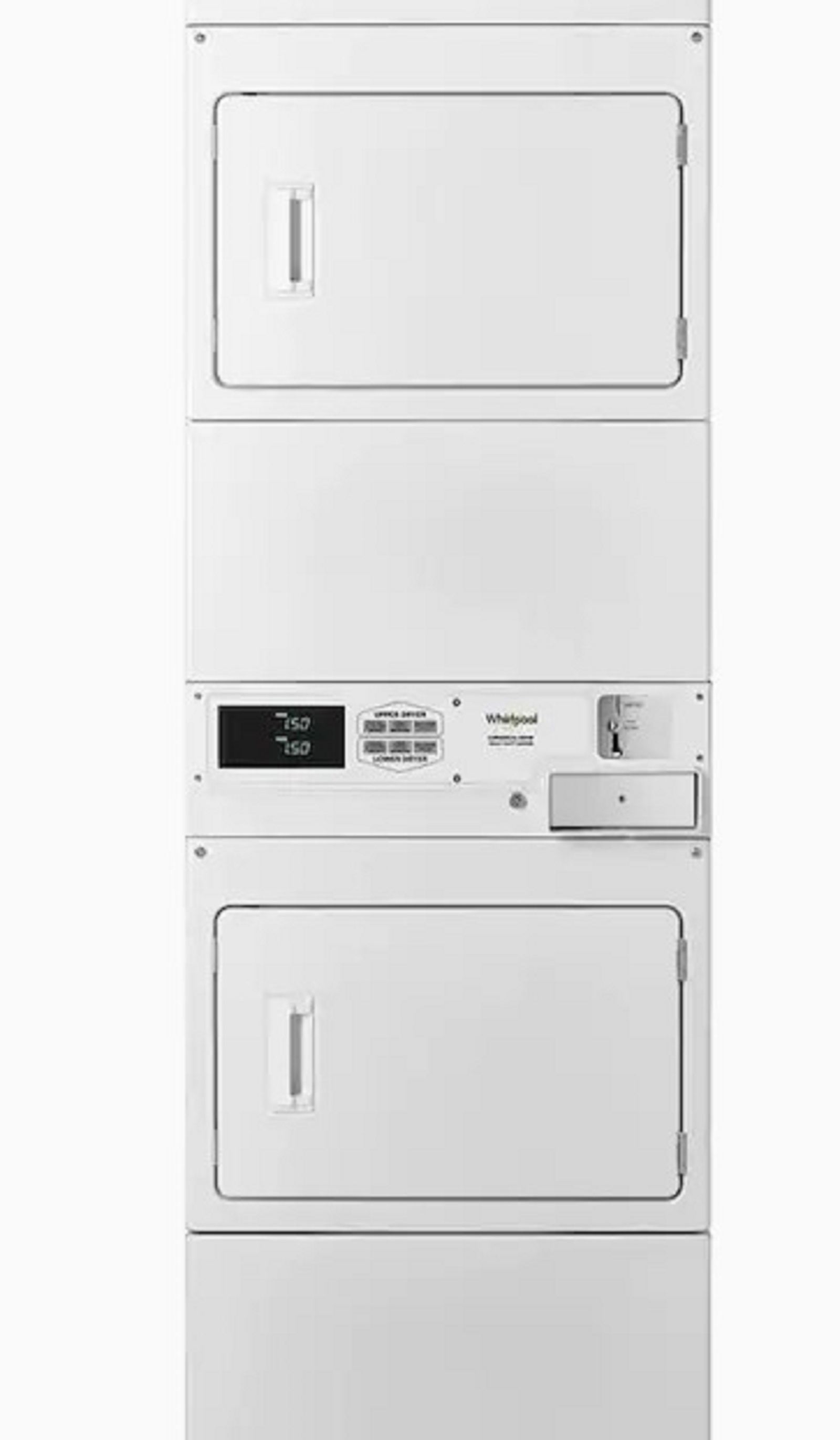 Whirlpool CSP2940HQ 27" 7.4 cu.ft. White Washer and Dryer Combination
