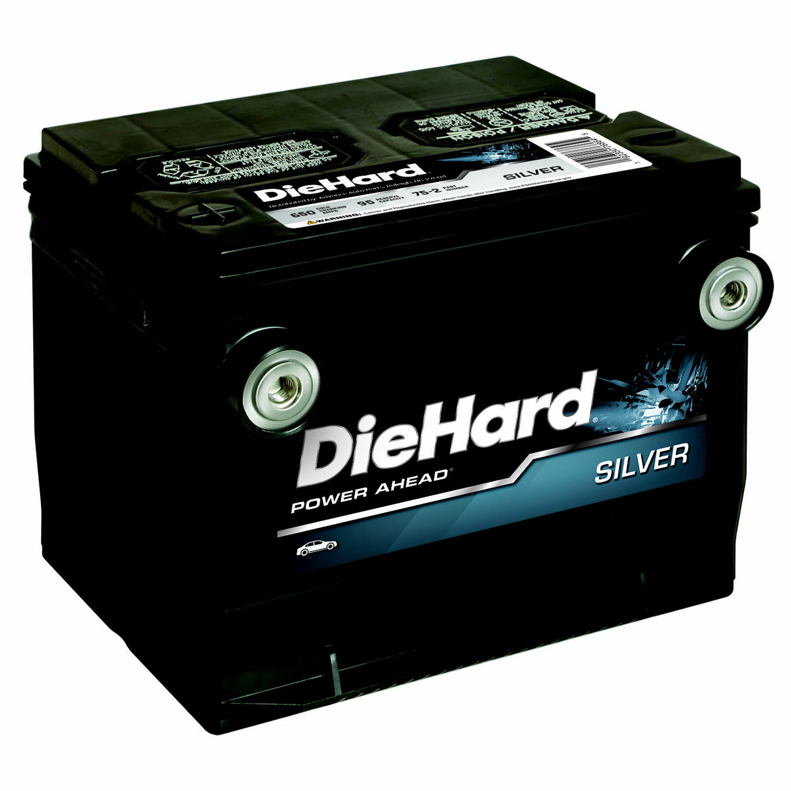 DieHard Silver Battery, Group Size 75 (Price with Exchange)