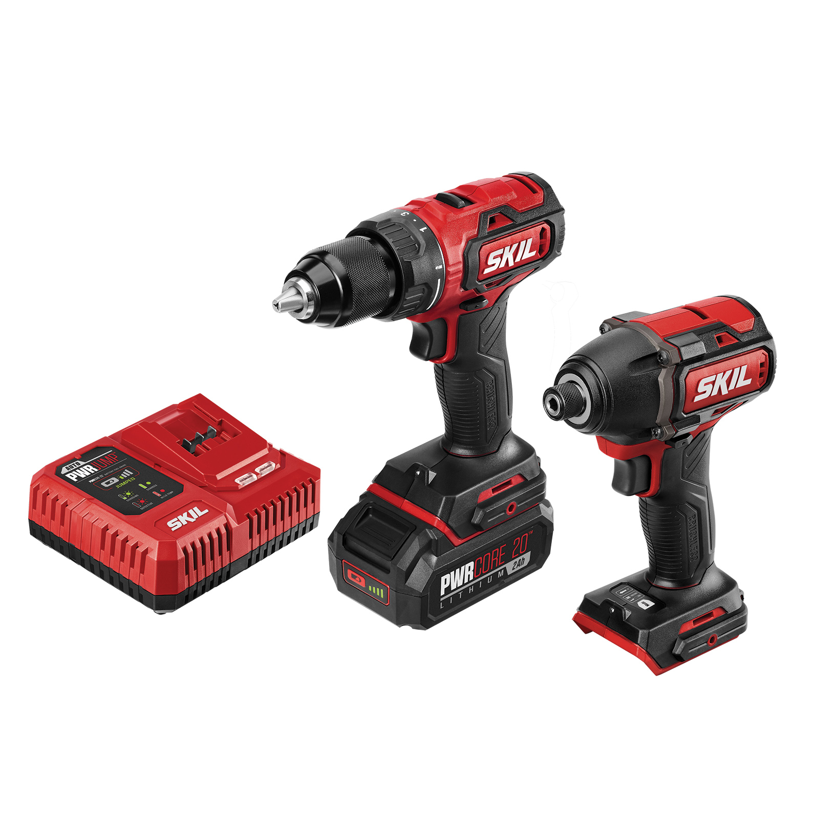 Skil 20V Brushless Drill/Driver and Impact Driver Kit Shop Your Way