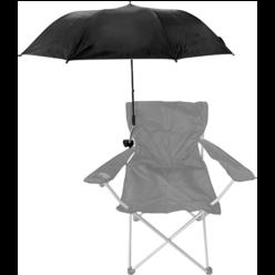 World Famous Sports Adjustable Chair Umbrella - Black