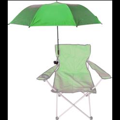 World Famous Sports Green Adjustable Chair Umbrella