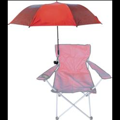 World Famous Sports Adjustable Chair Umbrella - Red